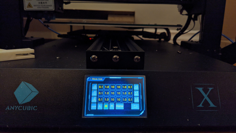 Anycubic Mega X Bed Leveling GUI